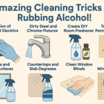 7 Amazing Cleaning Tricks with Rubbing Alcohol!